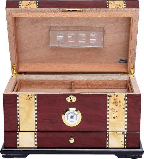 The Solana Desktop Cigar Humidor by Quality Importers